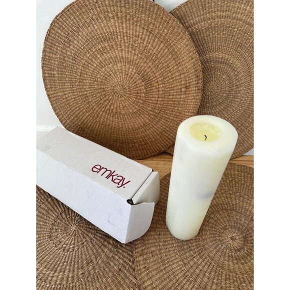 Emkay vintage tall candle - Picture 1 of 6